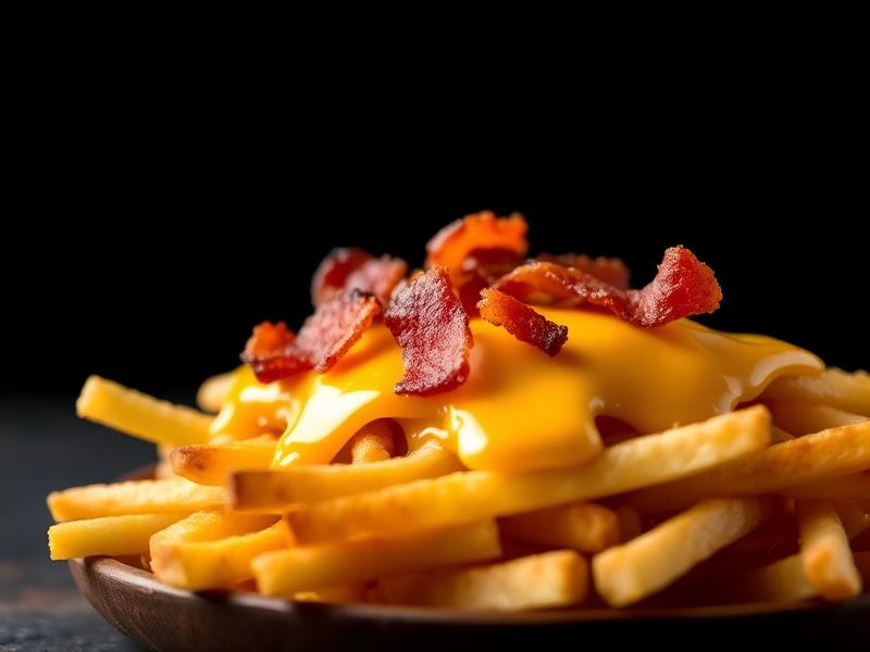 Batata com Bacon e Cheddar